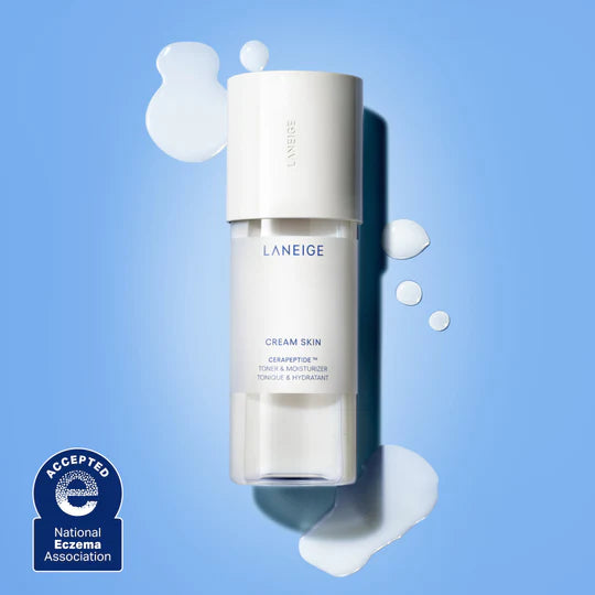 LANEIGE Cream Skin Refillable Toner & Moisturizer| FREE US