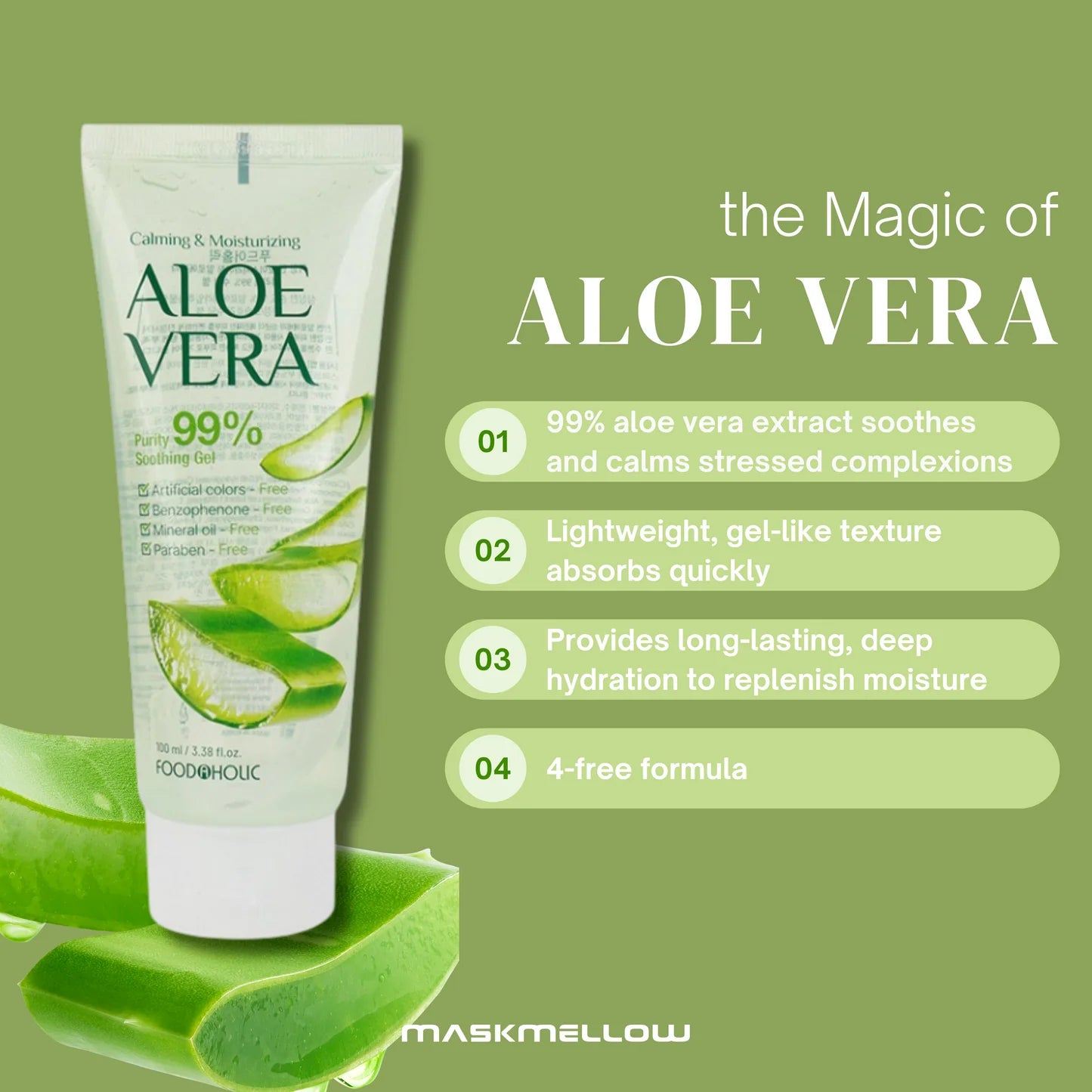 Foodaholic 99% Aloe Vera