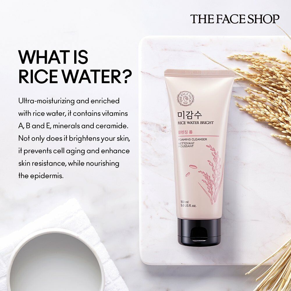 Rice Water Bright Foaming Cleanser