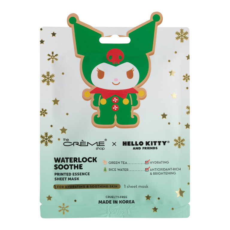 The Crème x Hello Kitty Waterlock Soothe Printed Essence Sheet Mask