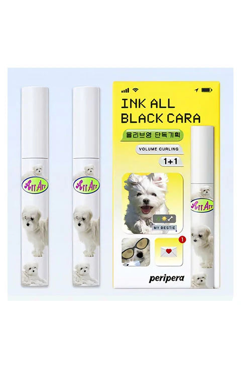 Peripera Ink All Black Cara 1+1 set