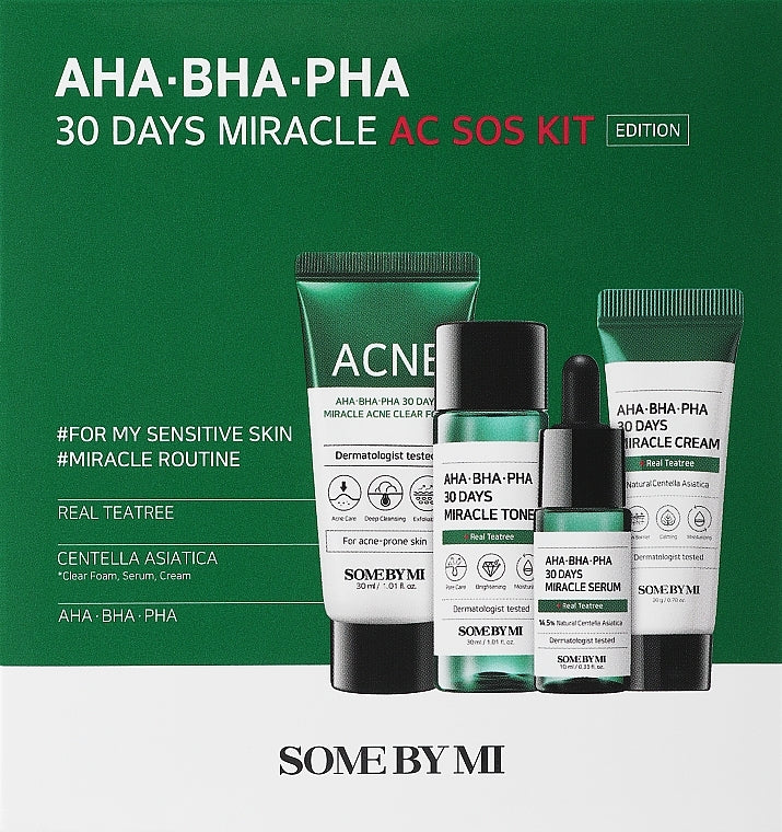 Some By Mi AHA BHA PHA 30 Days Miracle AC SOS kit