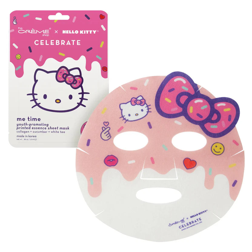 The Creme Shop x Hello Kitty Celebrate Me Time Youth- Promoting Sheet Mask