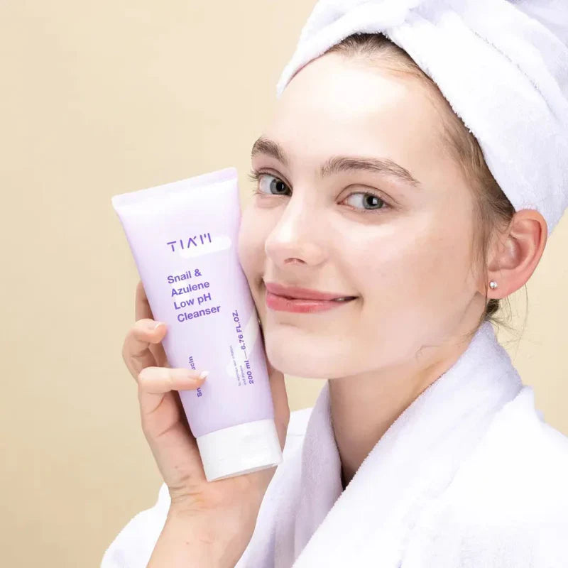 TIAM Snail Azulene Low pH Cleanser