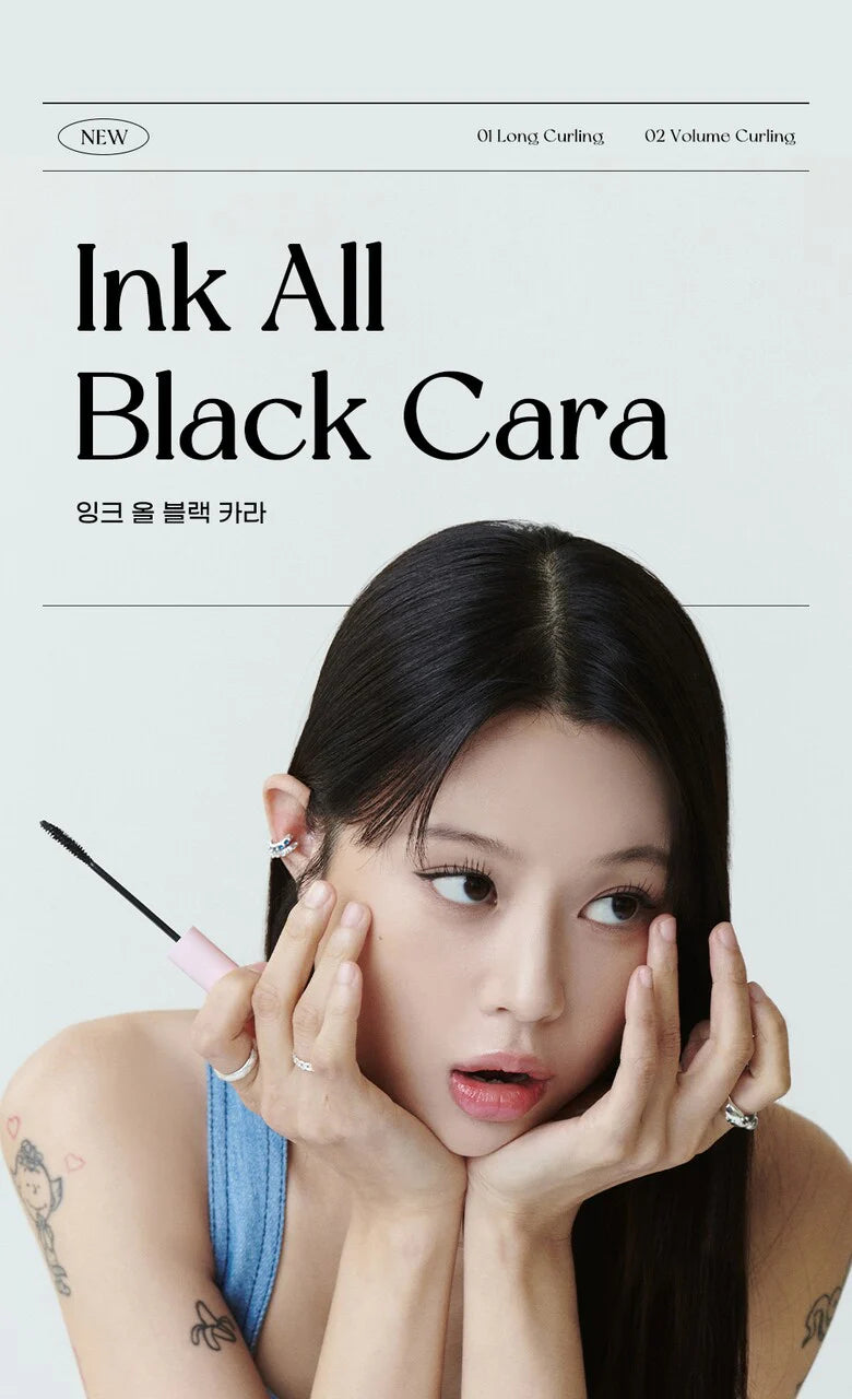 Peripera Ink All Black Cara 1+1 set