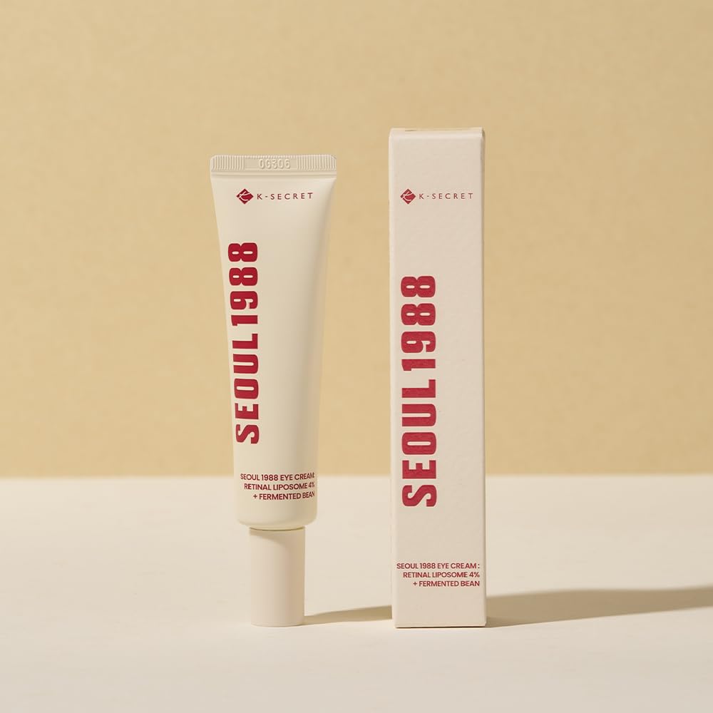 K-Secret Seoul 1988 Eye Cream: Retinal Liposome 4% + Fermented Bean