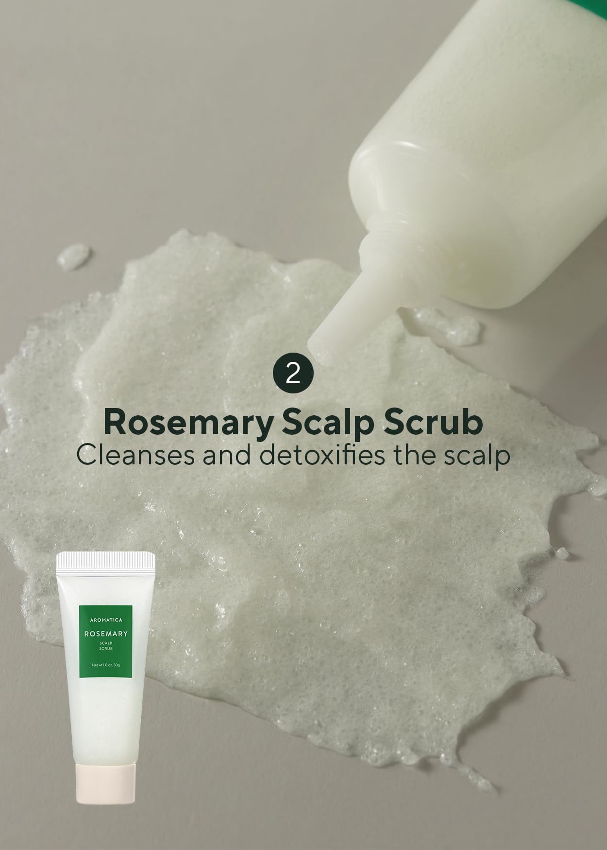 Aromatica Rosemary Scalp Scrub