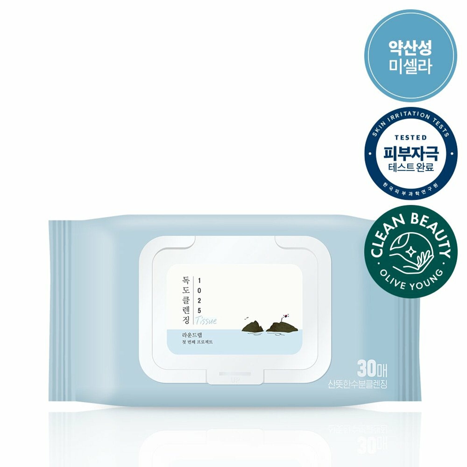 Round Lab 1025 Dokdo Cleansing Tissue