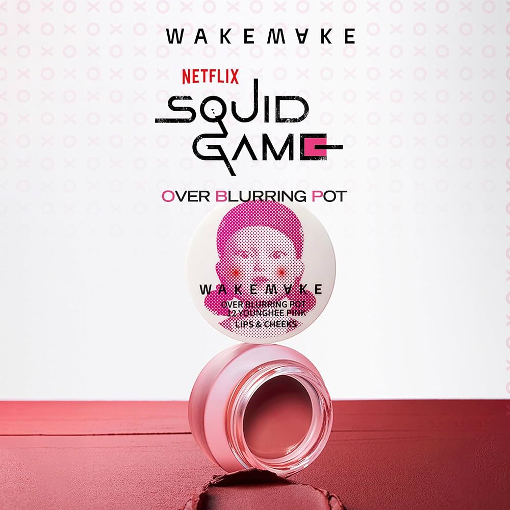 WAKEMAKE Over Blurring Pot Lips & Cheeks