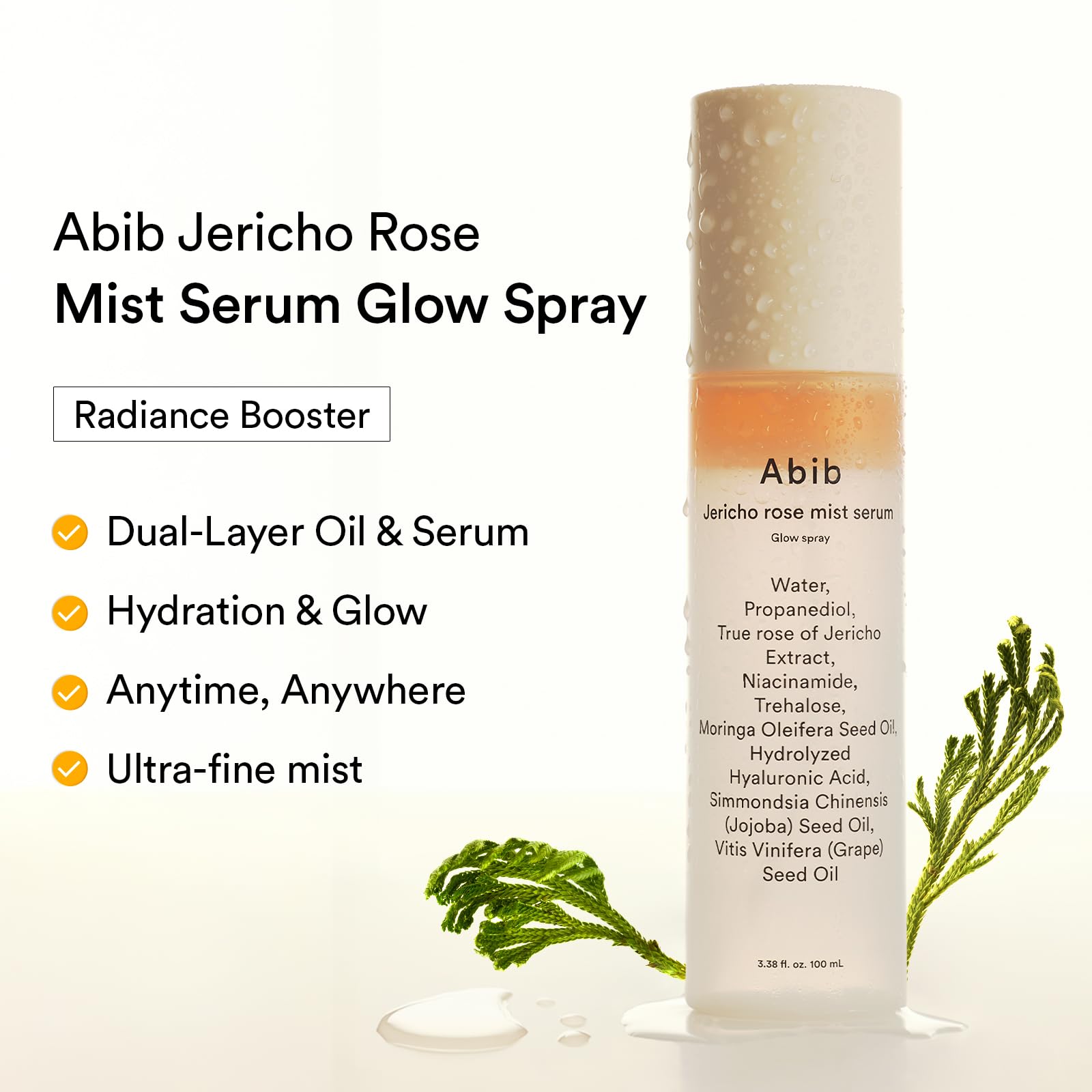 Abib Jericho Rose Mist Serum