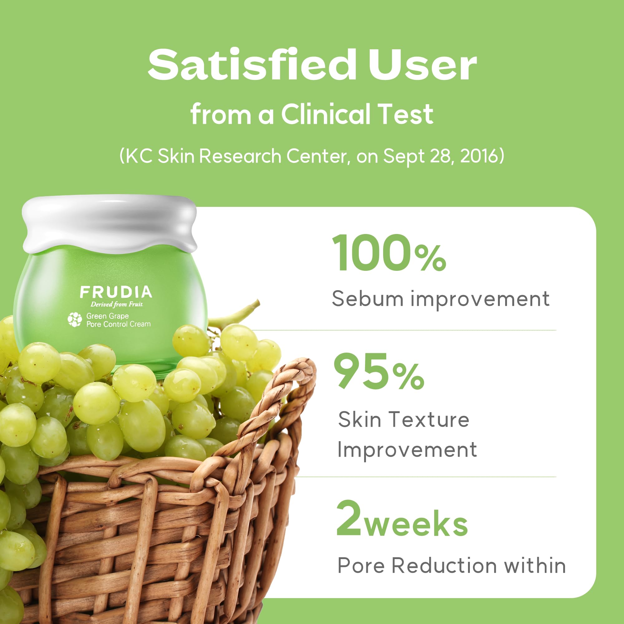 FRUDIA Green Grape Pore Control Cream