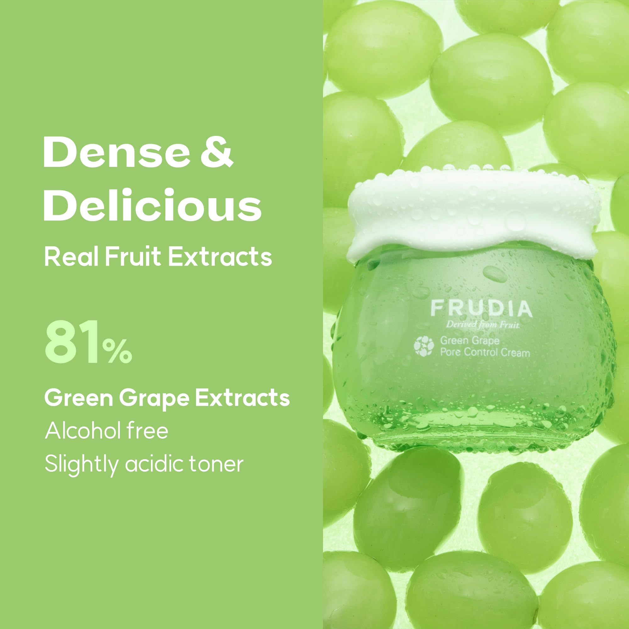 FRUDIA Green Grape Pore Control Cream