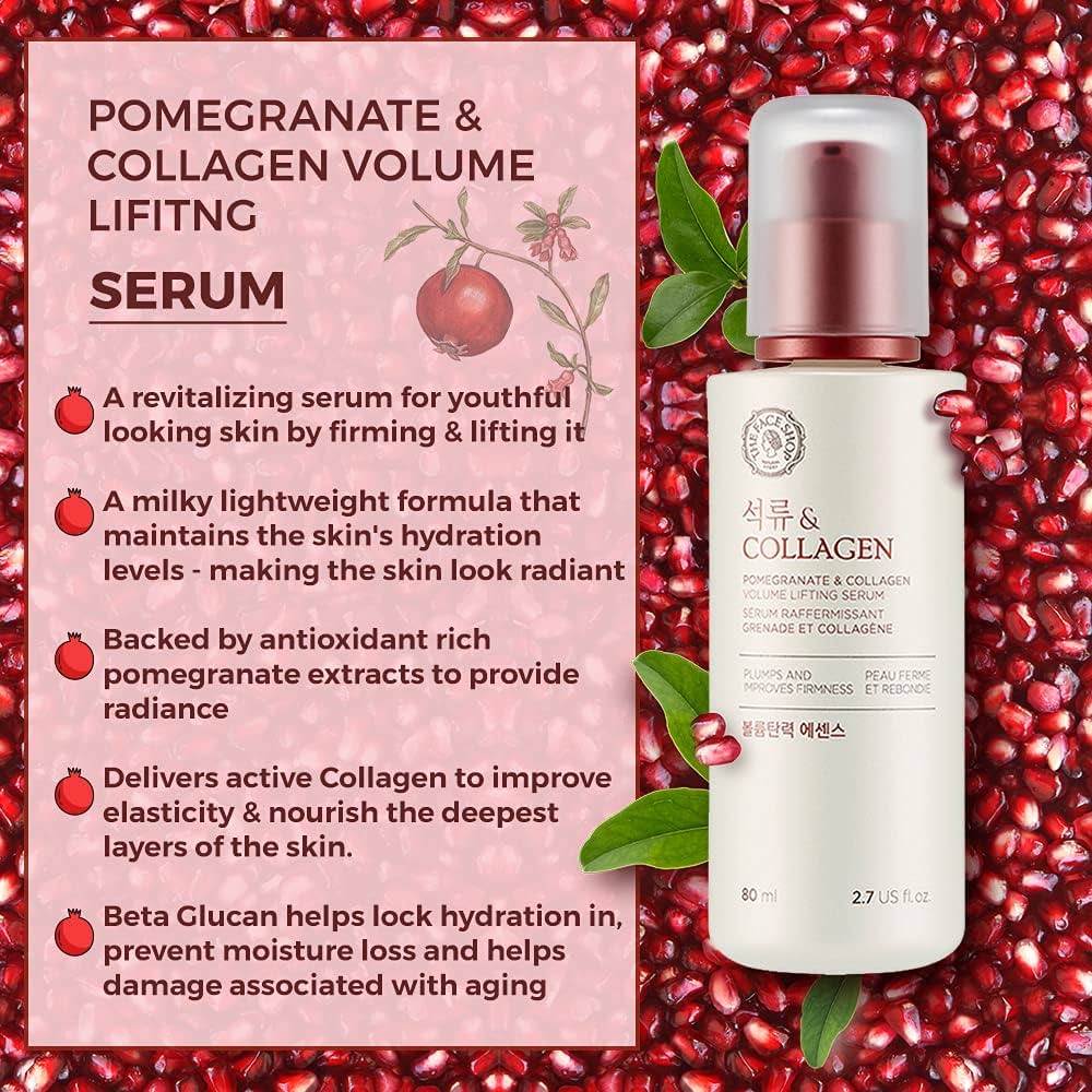 The Face Shop Pomegranate & Collagen Volume Lifting Serum