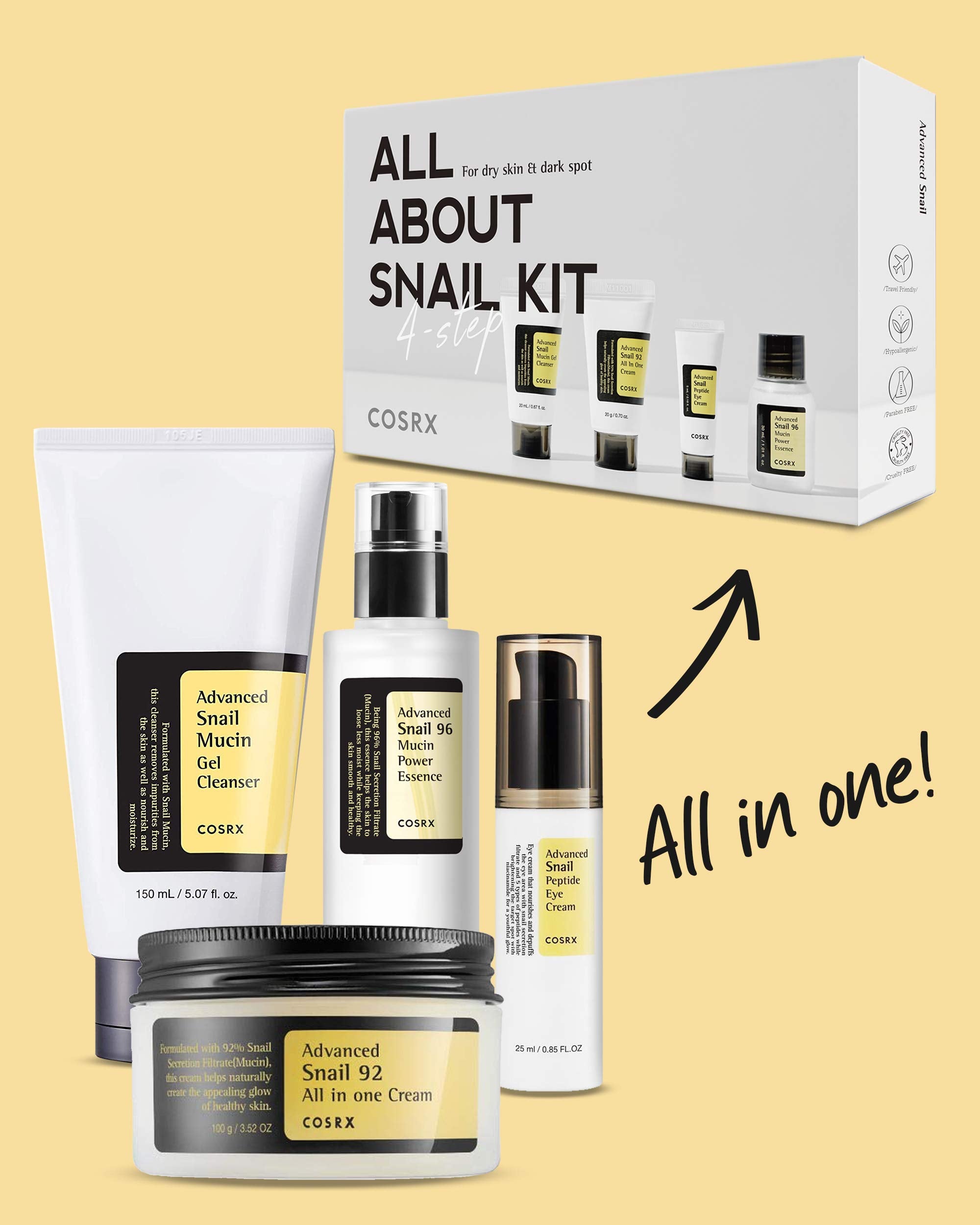 COSRX All About Snail Kit