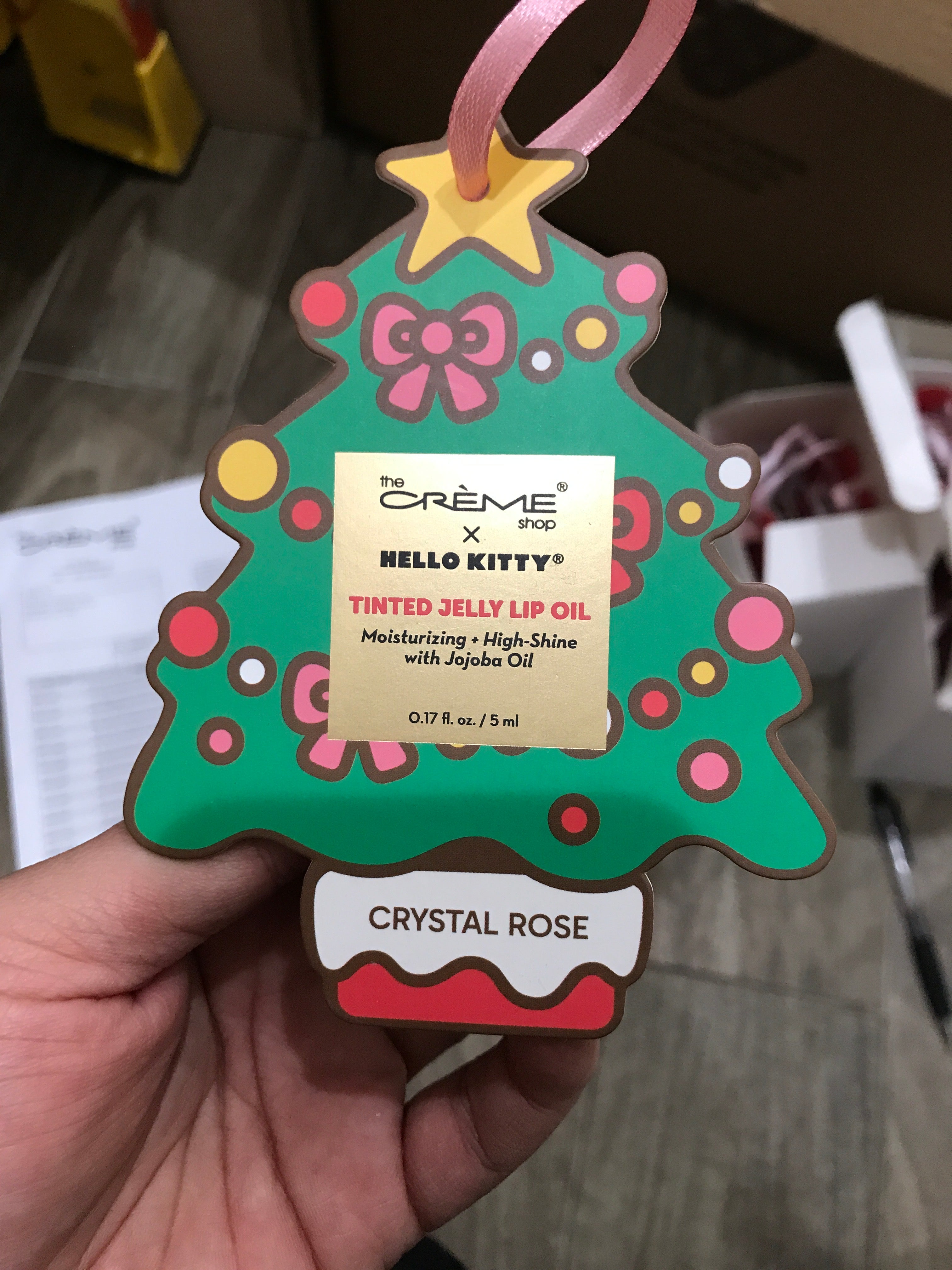 The Crème Crystal Rose Xmas