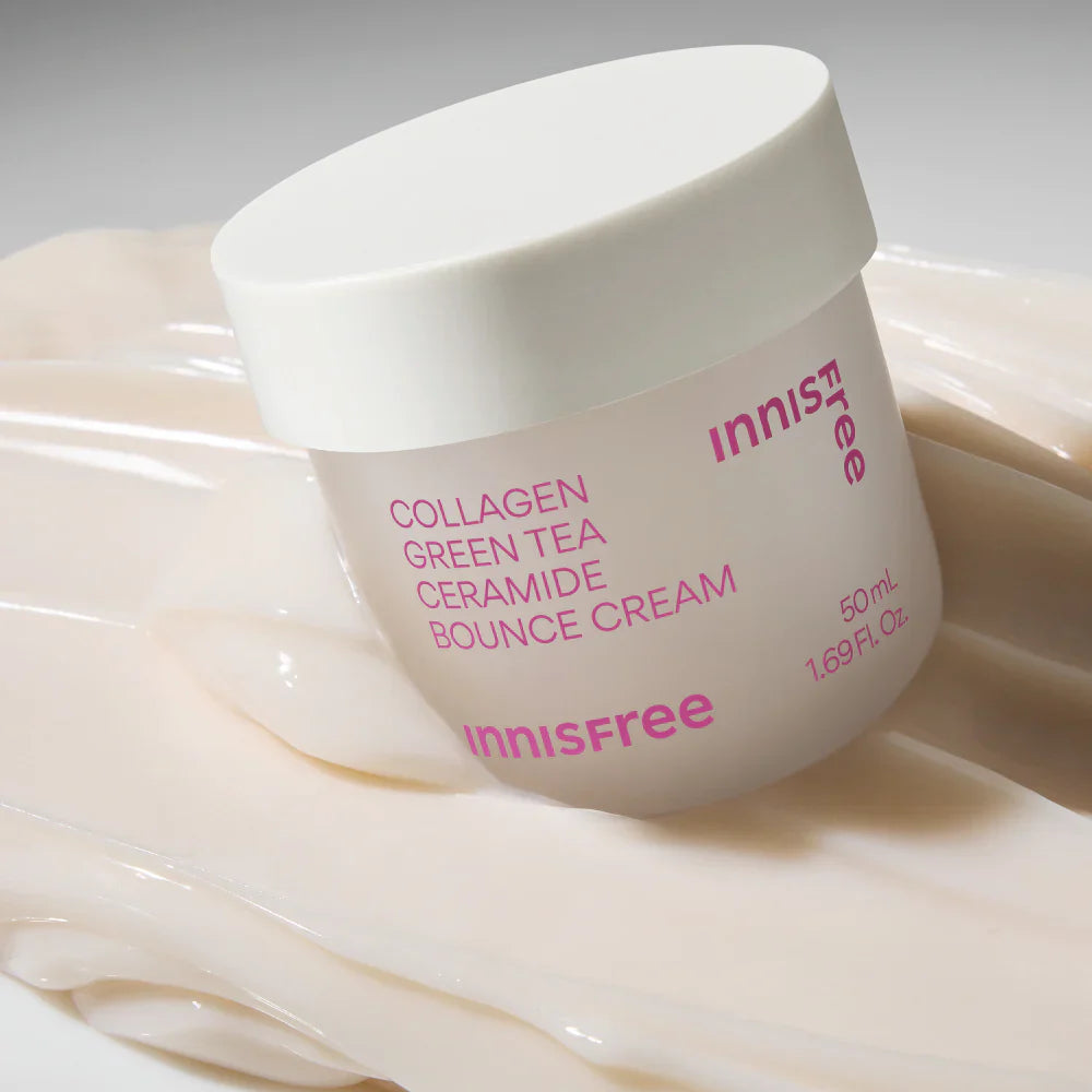 Innisfree Green Tea Ceramide Collagen Plump Cream