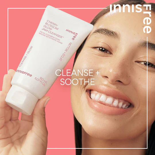 Innisfree Cherry Blossom Glow Jam Cleanser