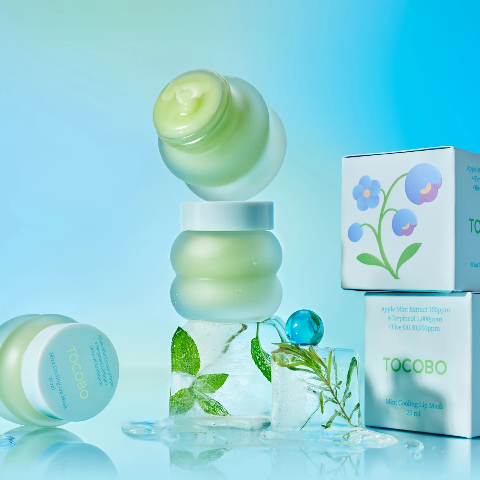 TOCOBO Mint Cooling Lip Mask