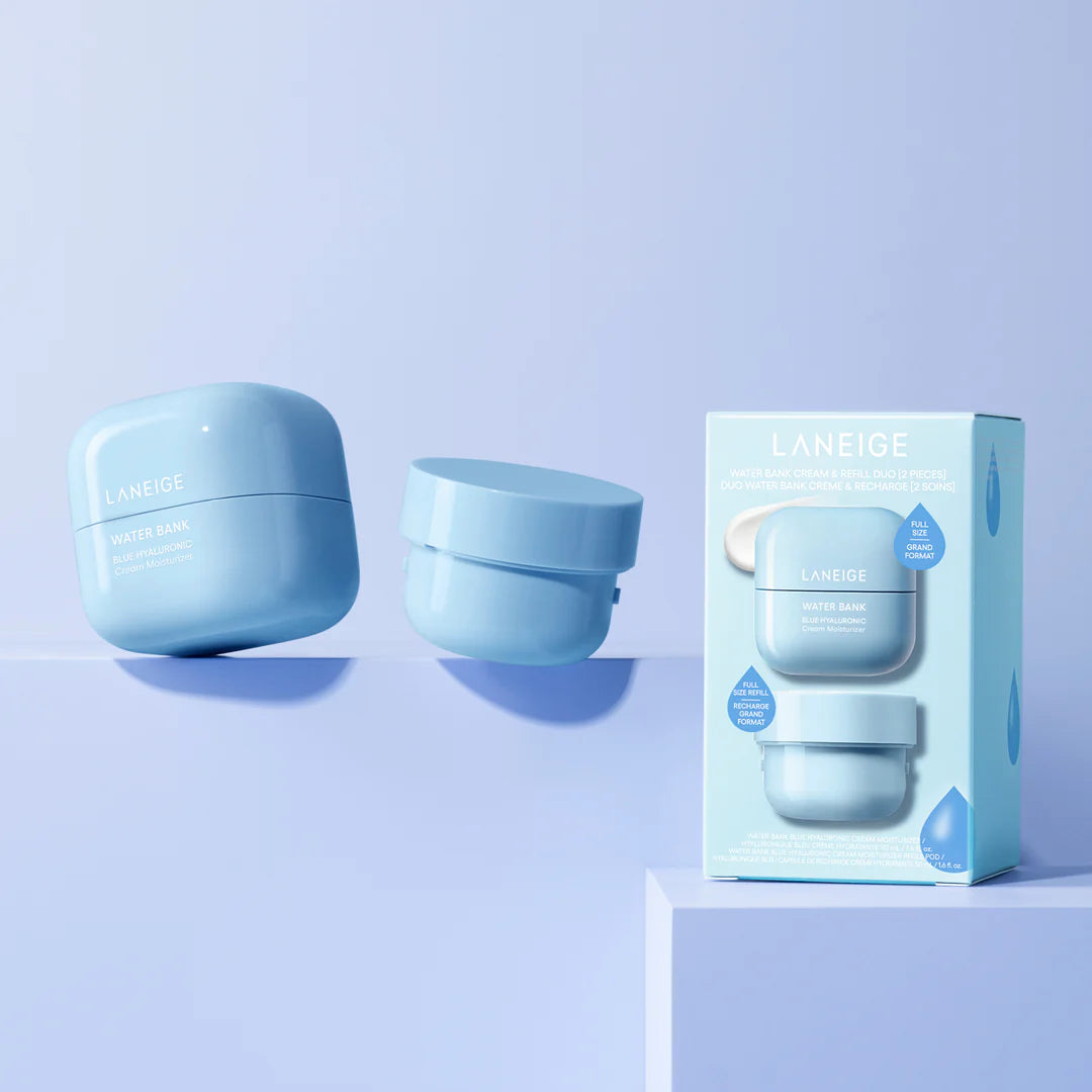 Laneige Water Bank Cream & Refill Duo