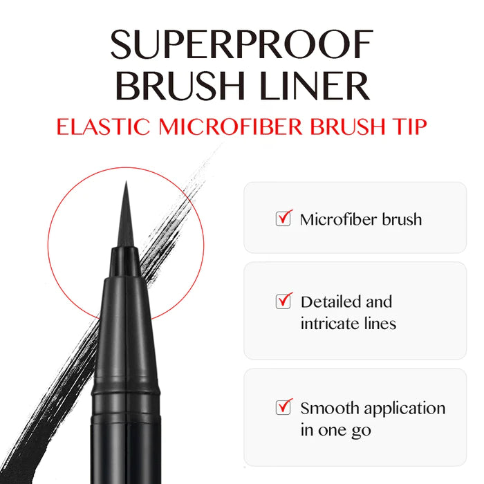 Clio Superproof Brush Liner Kill Black