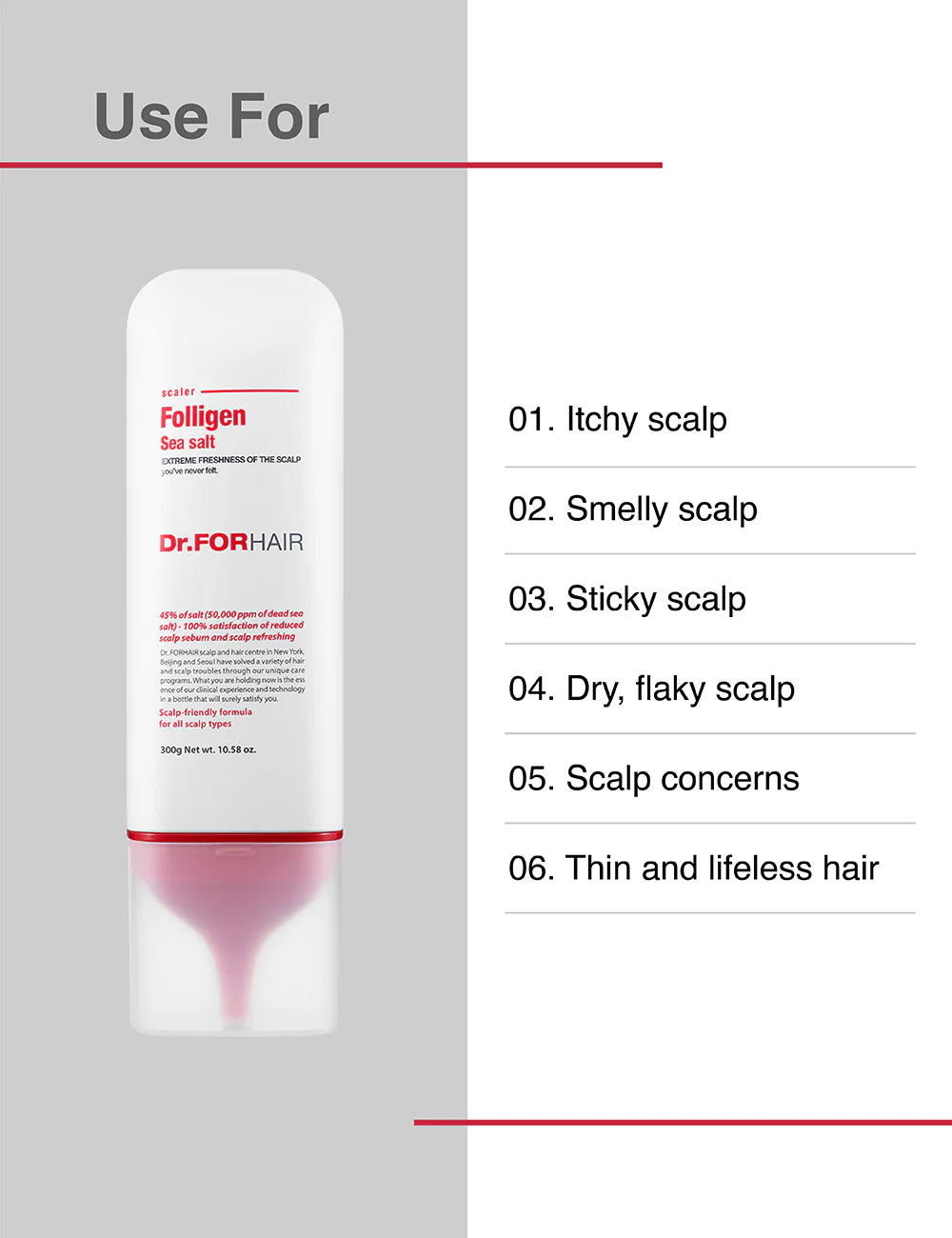 Dr. FORHAIR Folligen Sea Salt Scaler