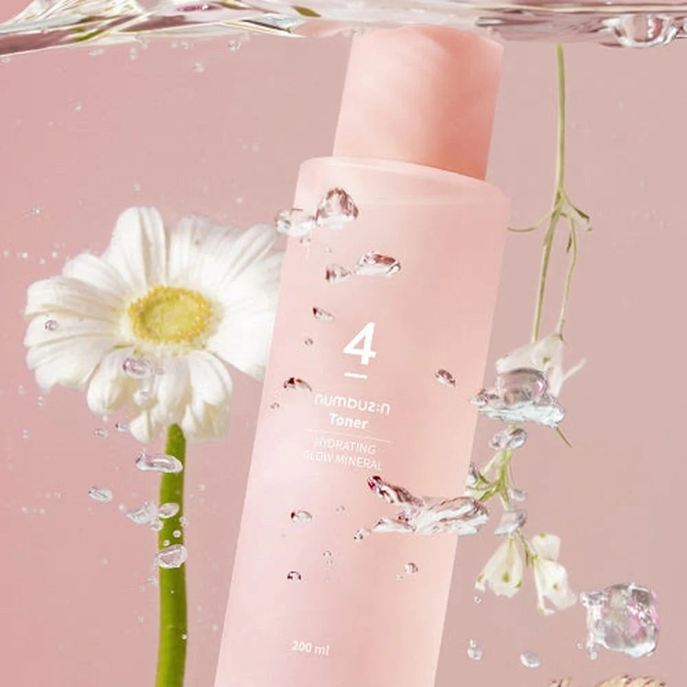 Numbuzin No.4 Toner Hydrating Glow Mineral
