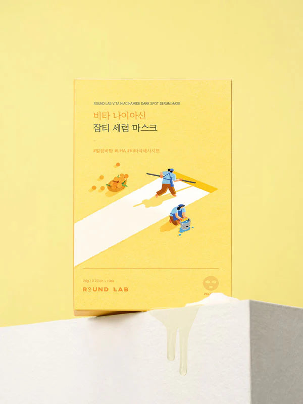Round Lab Vita Niacinamide Dark Spot Serum Mask