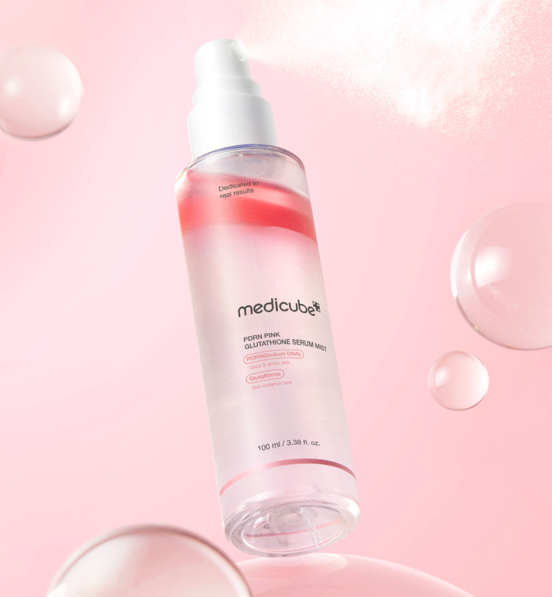 MEDICUBE PDRN Pink Glutathione Serum Mist