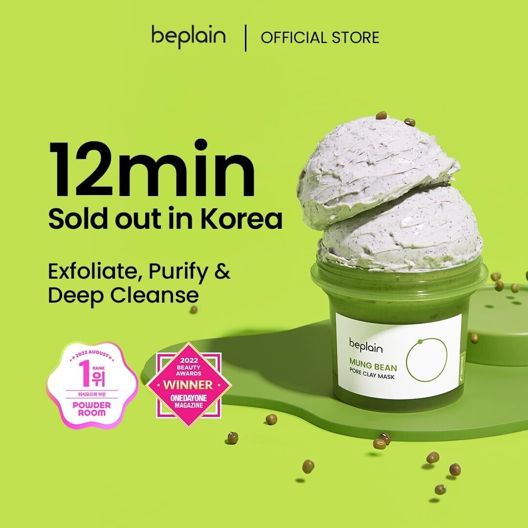 Beplain Mung Bean Pore Clay Mask