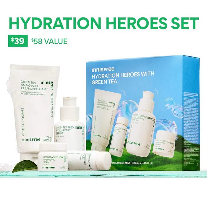 Innisfree Hydration Heroes With Green Tea