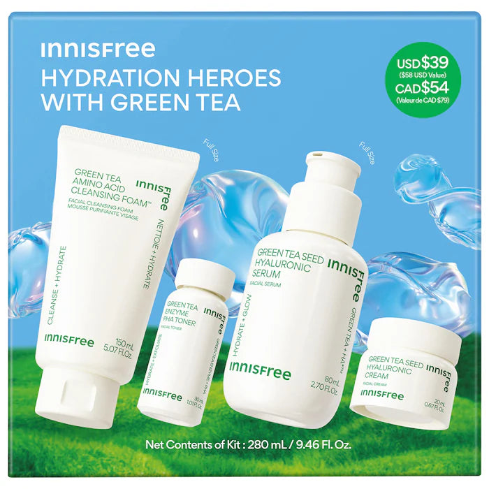 Innisfree Hydration Heroes With Green Tea