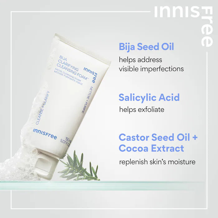 Innisfree Bija Clarifying Cleansing Foam