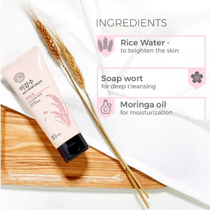 Rice Water Bright Foaming Cleanser